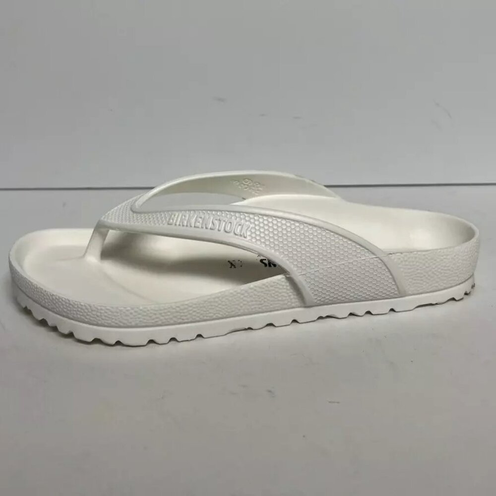Birkenstock White EVA Flip Flop Sandals